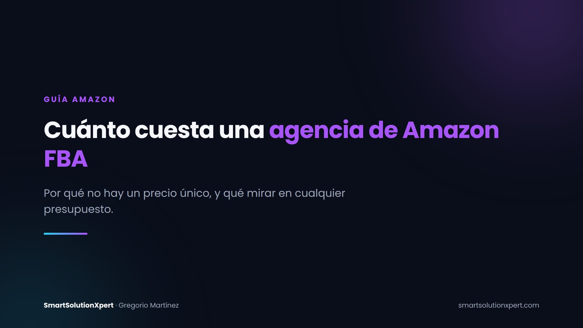 Cuánto cuesta contratar una agencia de Amazon FBA (y por qué no hay un precio único)