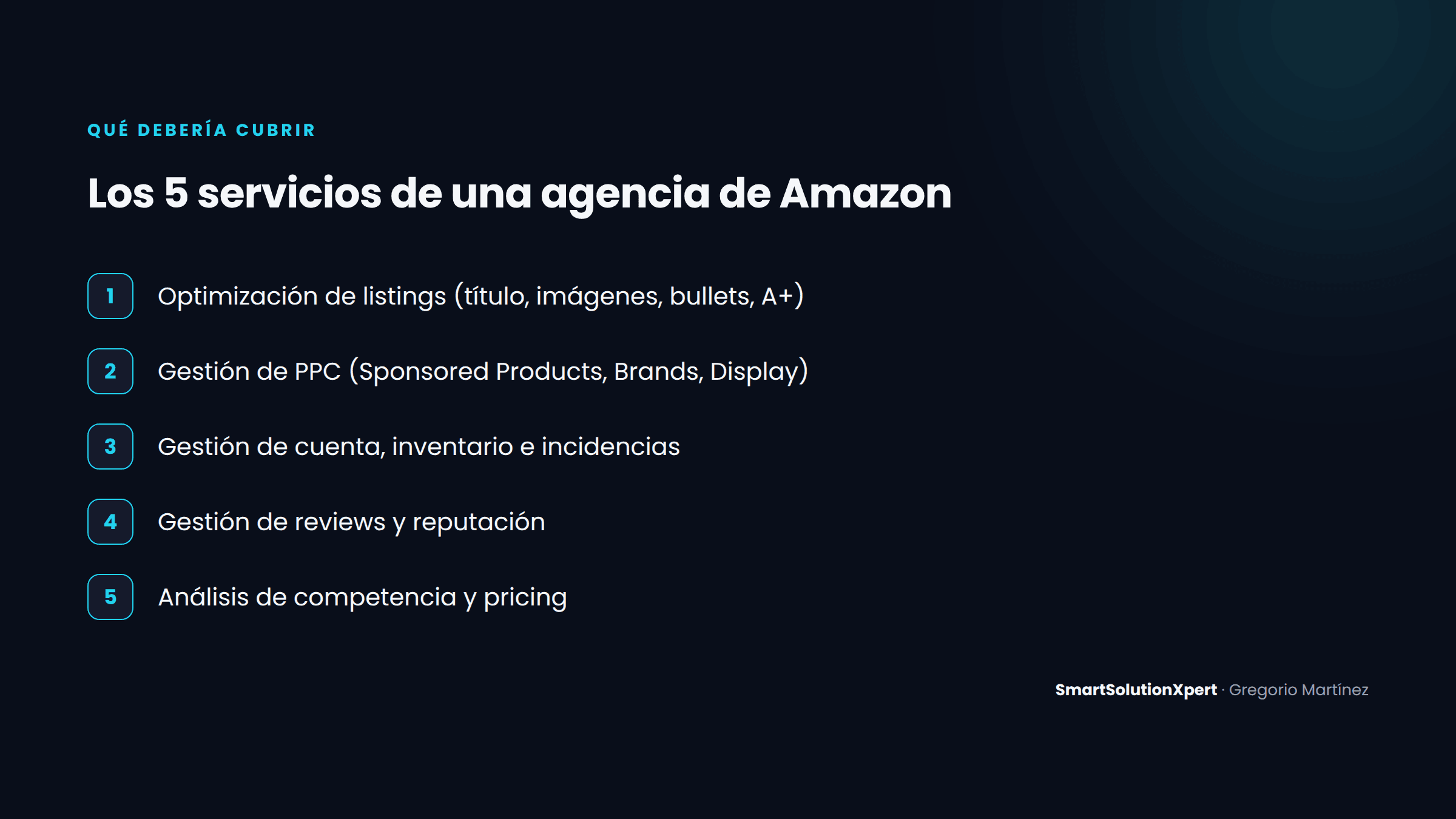 Los 5 servicios que suele cubrir una agencia de Amazon FBA