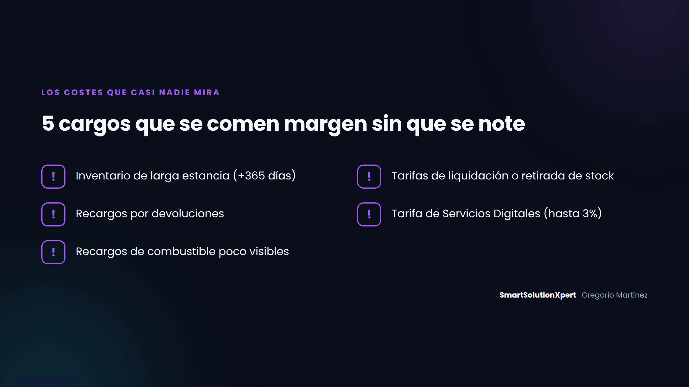 Desglose de las tarifas ocultas de Amazon FBA que afectan al margen